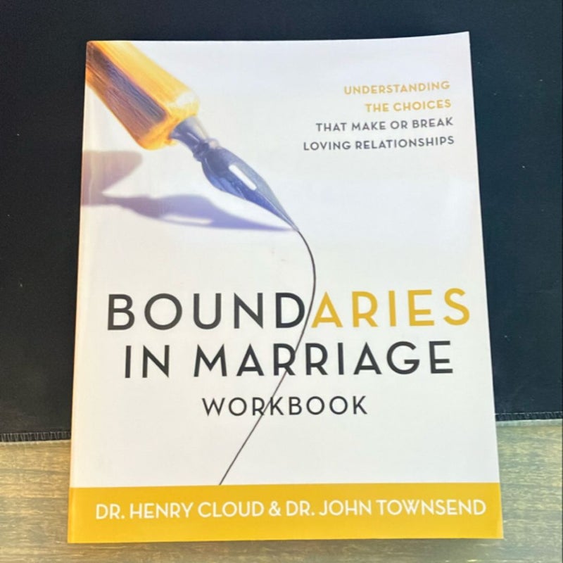 Boundaries in Marriage