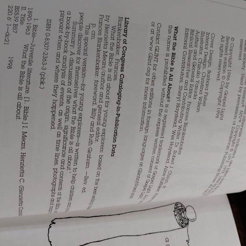 What the Bible Is All about Handbook for Kids