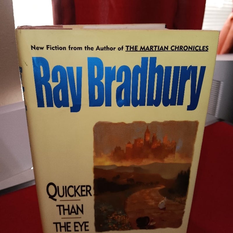 Quicker Than the Eye, Signed 1st edition, 3rd printing 