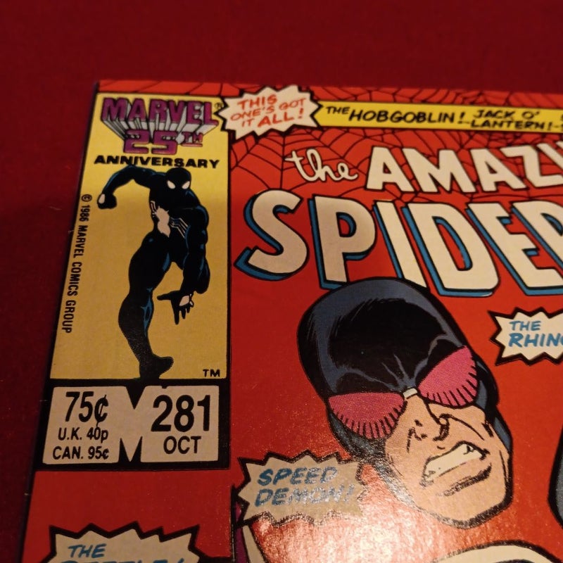 The Amazing Spider-Man #281 Marvel 1986