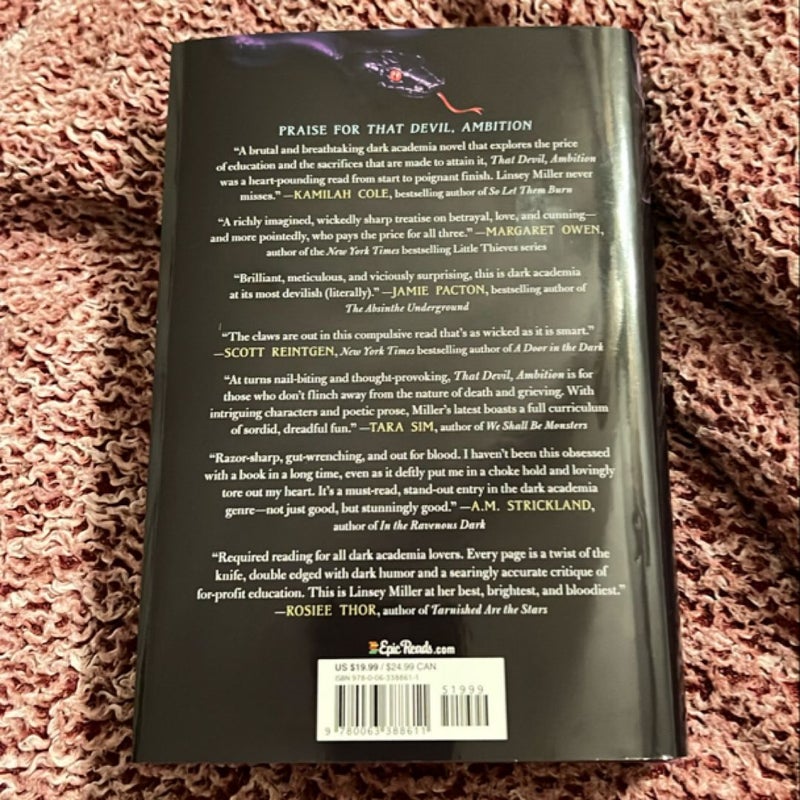 That Devil, Ambition