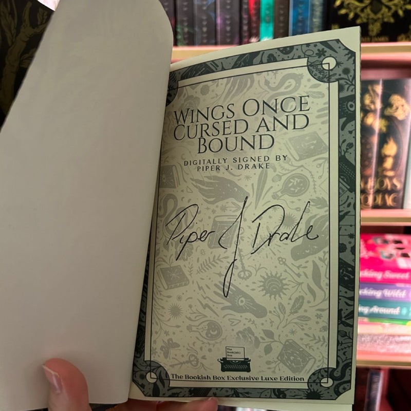 Wings Once Cursed and Bound (Bookish Box Special Edition)