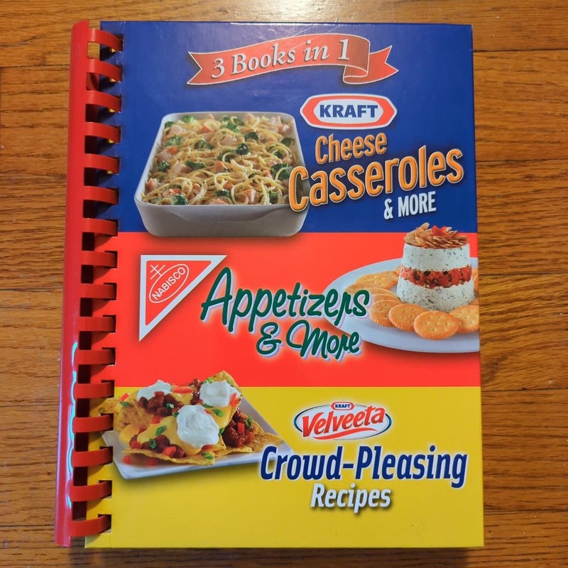 3 Books in 1 Cookbook - Kraft, Nabisco, Velveeta