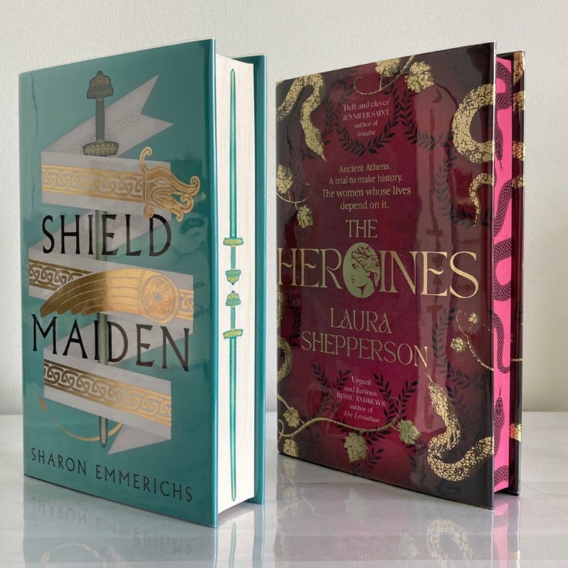 Goldsboro Shield Maiden & The Heroines Signed & Numbered ~ Stenciled Edges