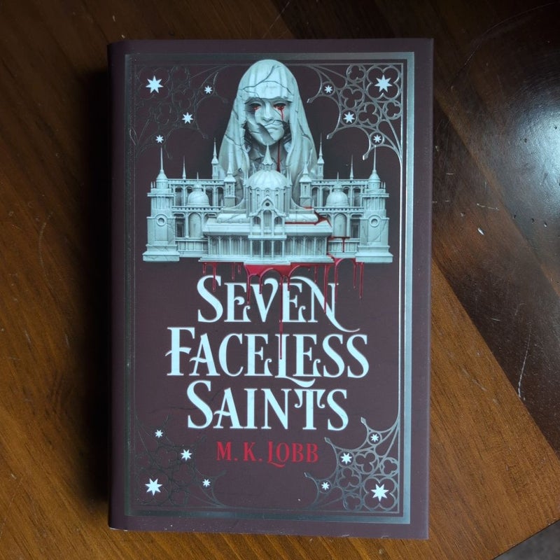 Seven Faceless Saints (Signed Fairyloot Edition)