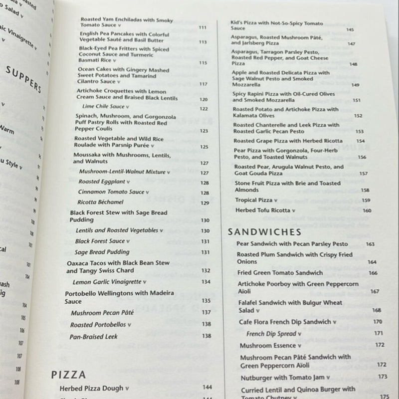 Cafe Flora Cookbook     FIRST EDITION