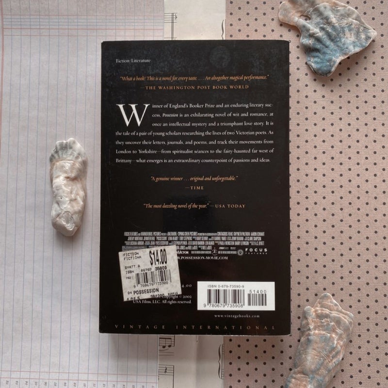 Possession by A. S. Byatt
