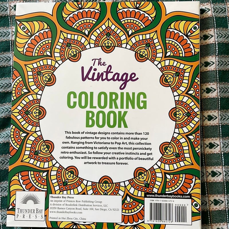 The Vintage Coloring Book