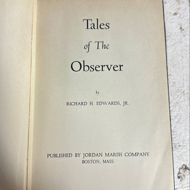 Tales of the Observer 