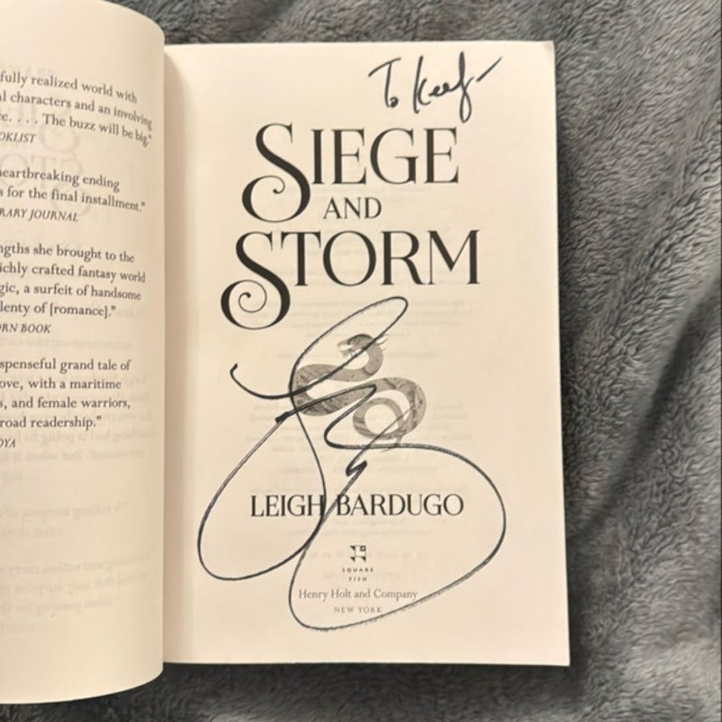 Siege and Storm (signed)