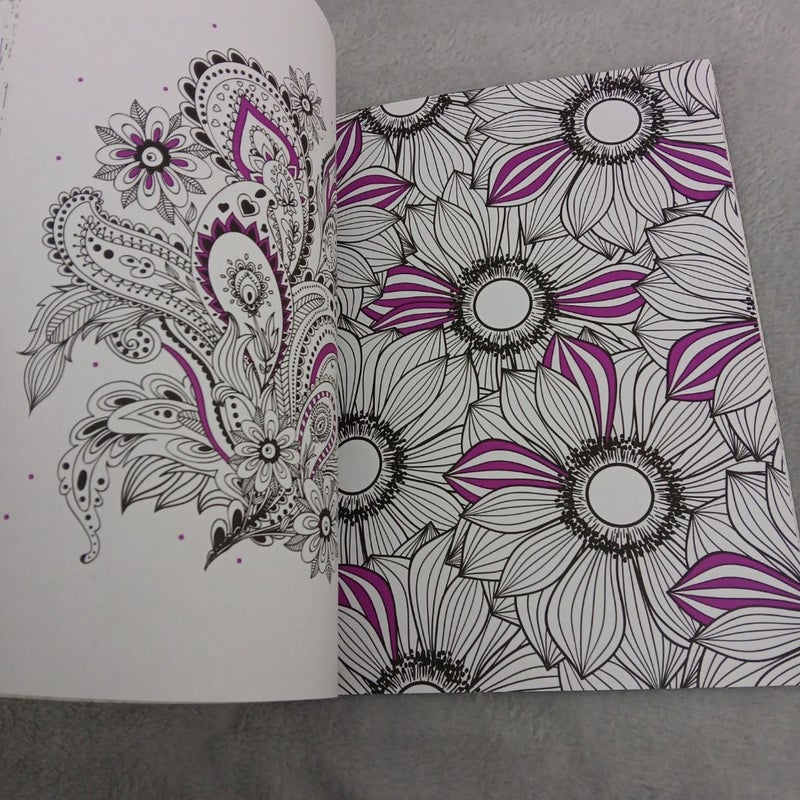 Flowers Inspired Coloring