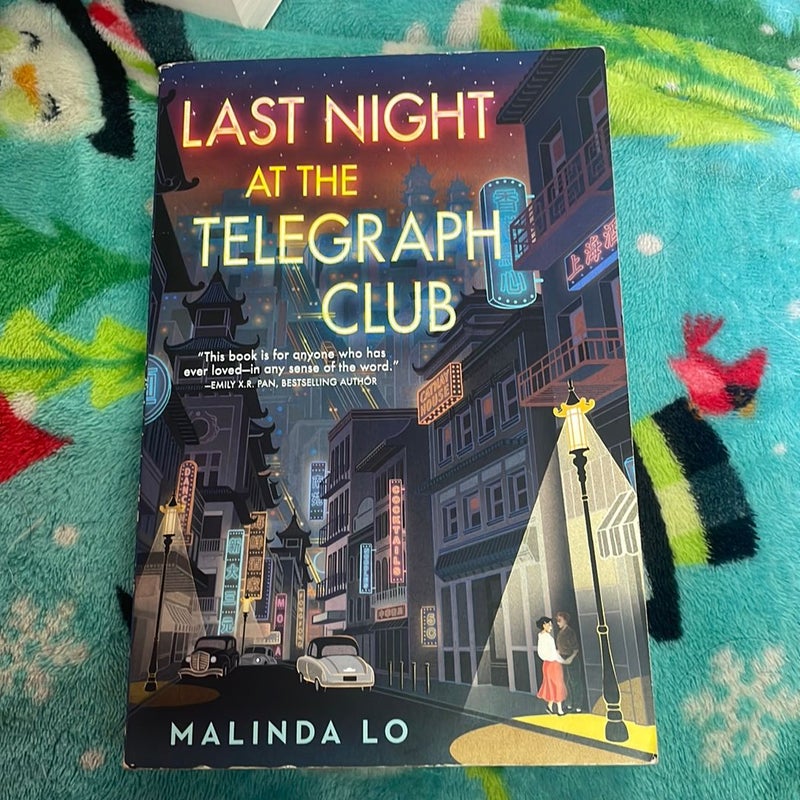 Last Night at the Telegraph Club by Malinda Lo, Paperback