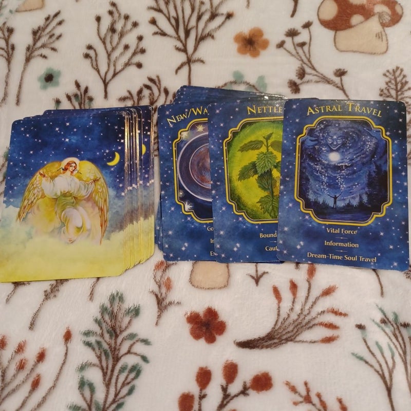 Angel dream Oracle tarot cards.