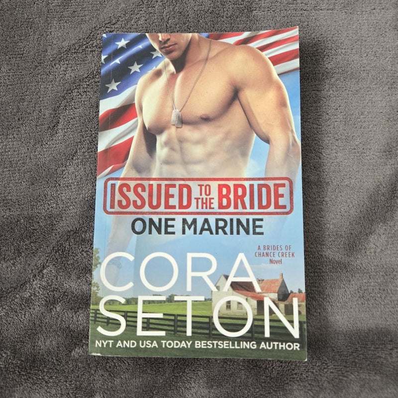 Issued to the Bride One Marine