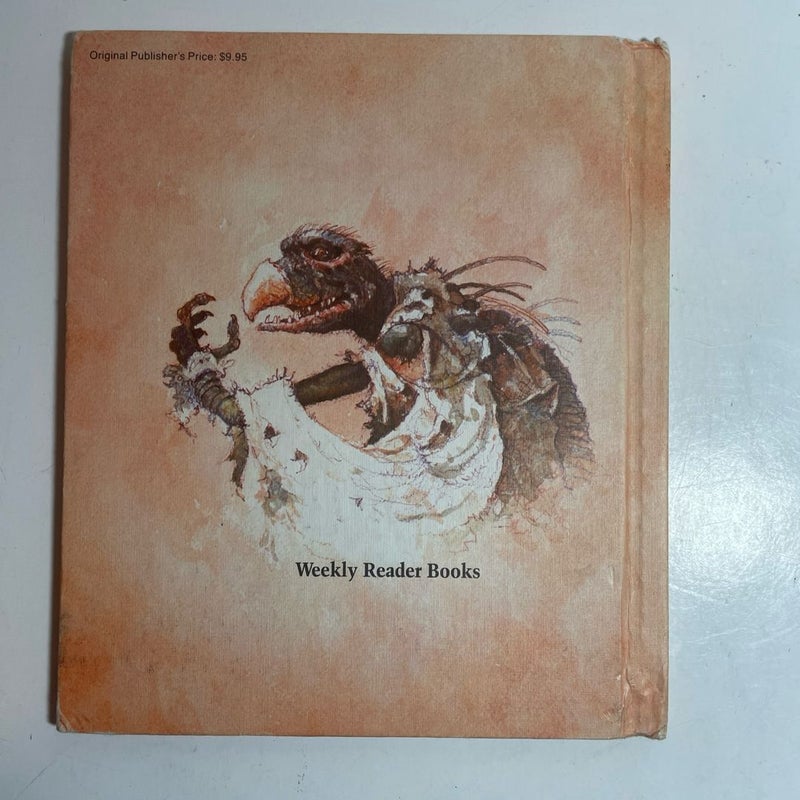 THE TALE OF THE DARK CRYSTAL HARDCOVER WEEKLY READER BOOKS, VINTAGE 1982, ILLUS