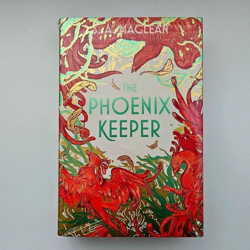 NEW Illumicrate The Phoenix Keeper SIGNED by S.A. Maclean Special Edition