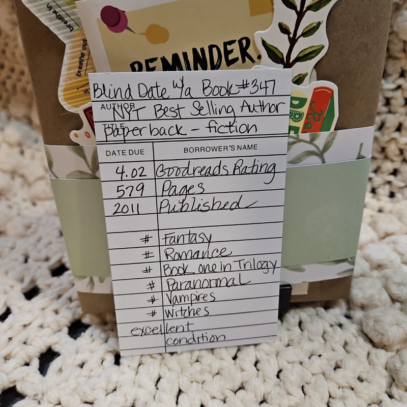 Blind Date with a Book #347