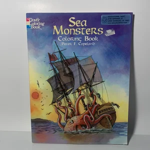 Sea Monsters Coloring Book