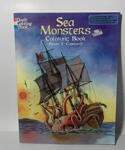 Sea Monsters Coloring Book