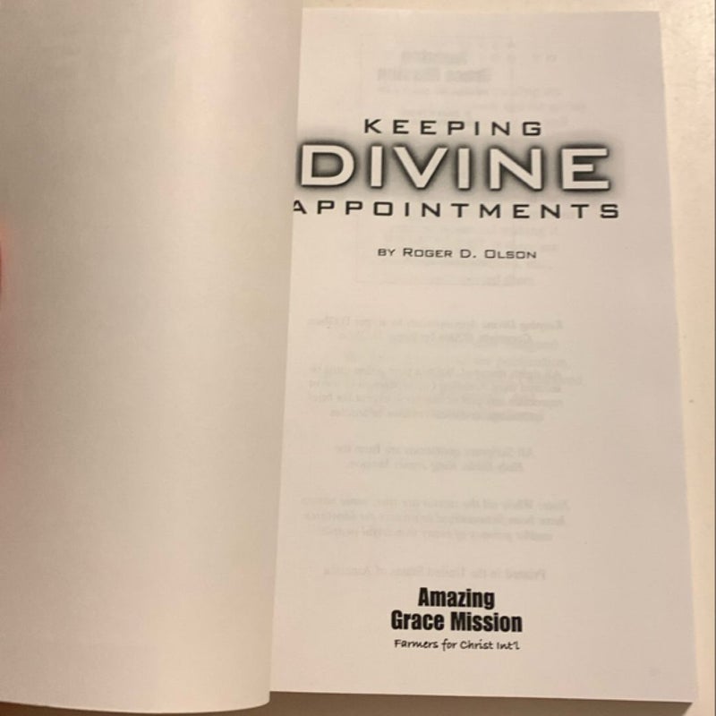 Keeping Divine Appointments 