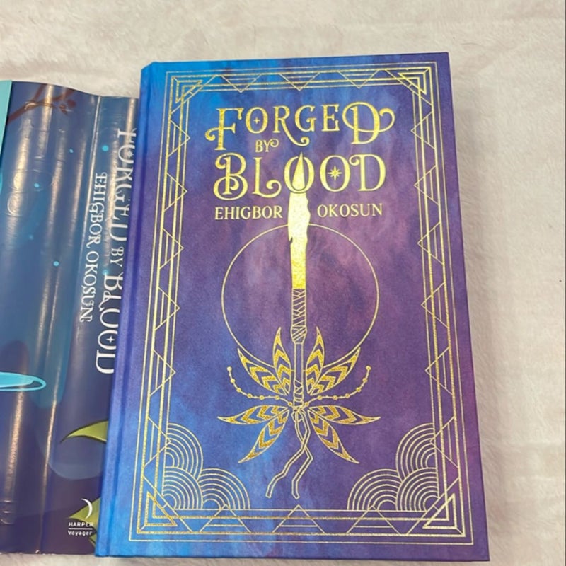 SIGNED Fairyloot Forged by Blood