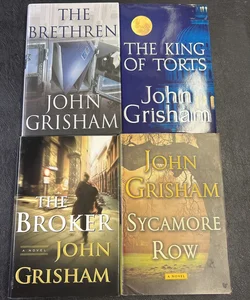 John Grisham 4 Hardcover Bundle 