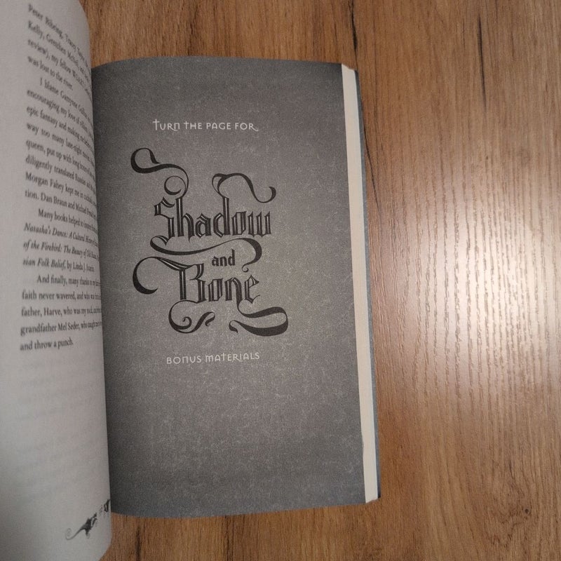 Shadow and Bone