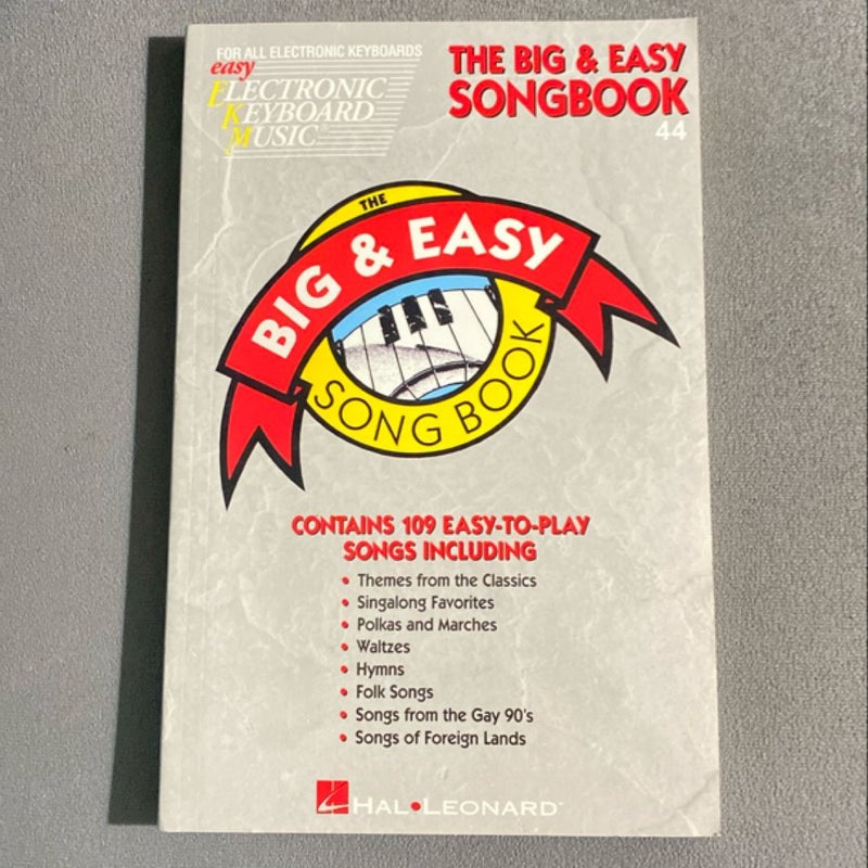 Big & Easy Song Book