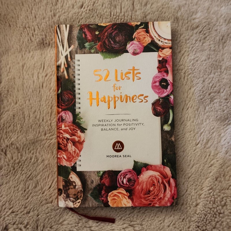 52 Lists for Happiness