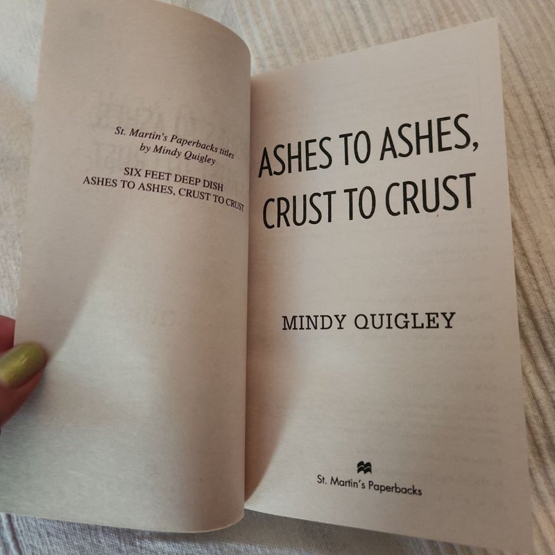 Ashes to Ashes, Crust to Crust