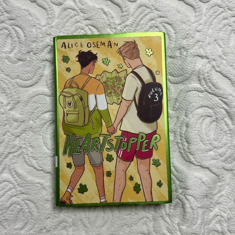 Heartstopper vol.3 signed 