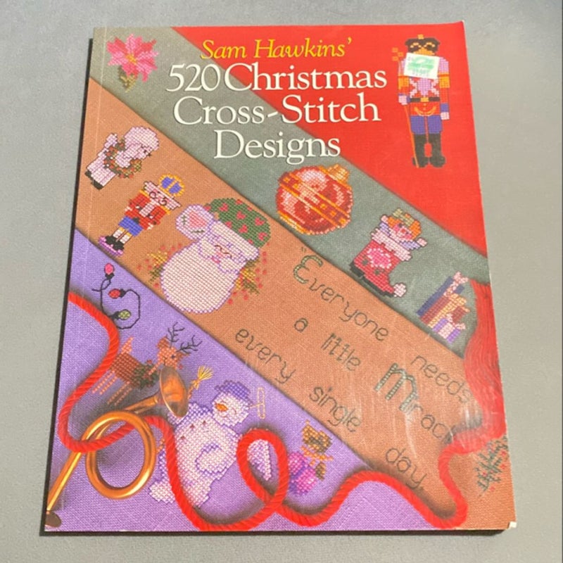 Sam Hawkins' 520 Christmas Cross-Stitch Designs