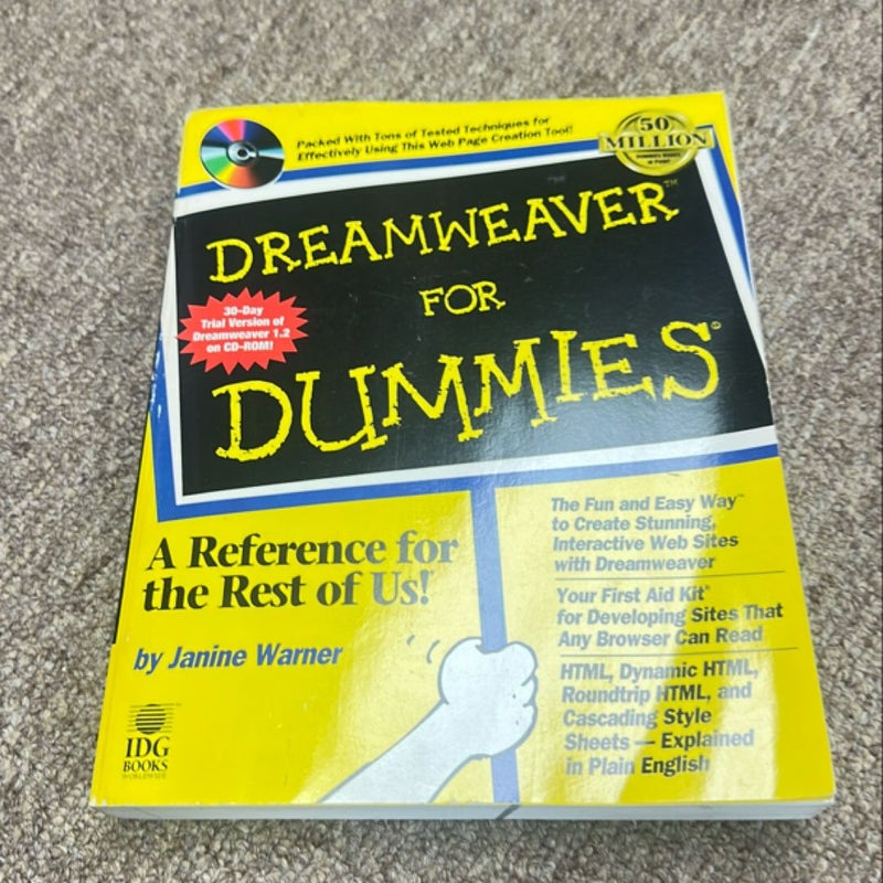 Dreamweaver for dummies