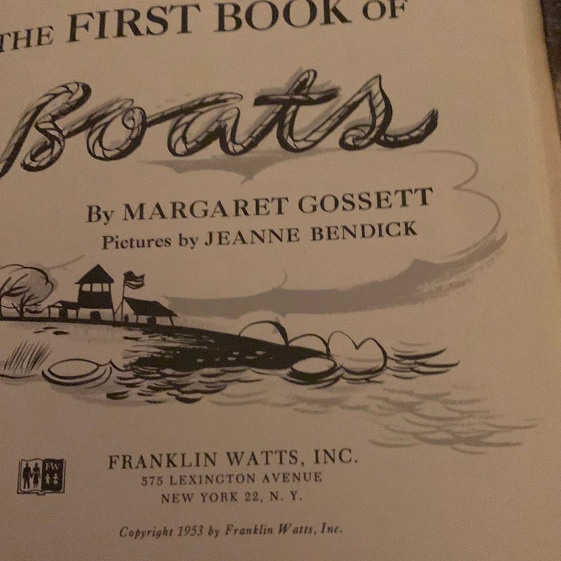 The First Book of Boats