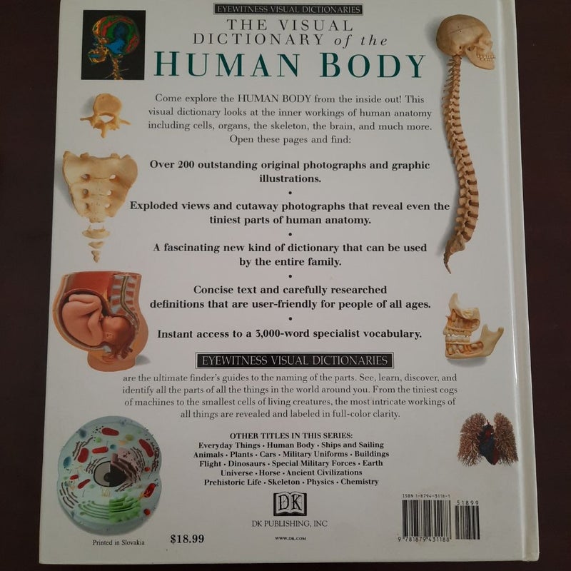 Eyewitness Visual Dictionaries: the Visual Dictionary of the Human Body