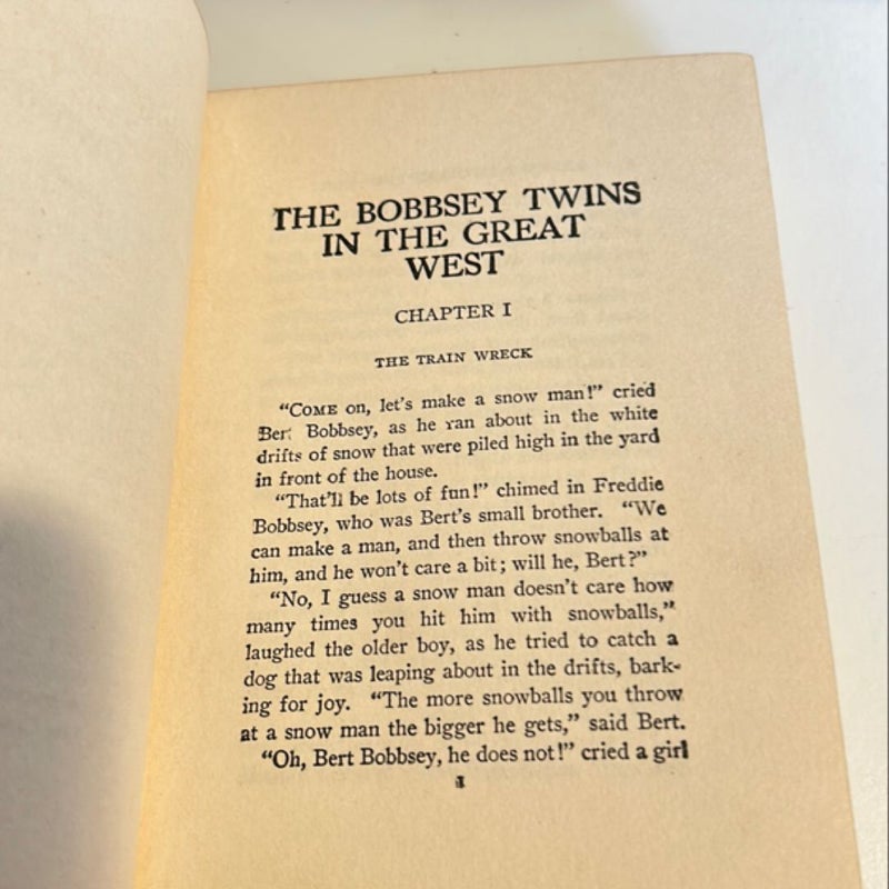 The Bobbsey Twins in the Great West