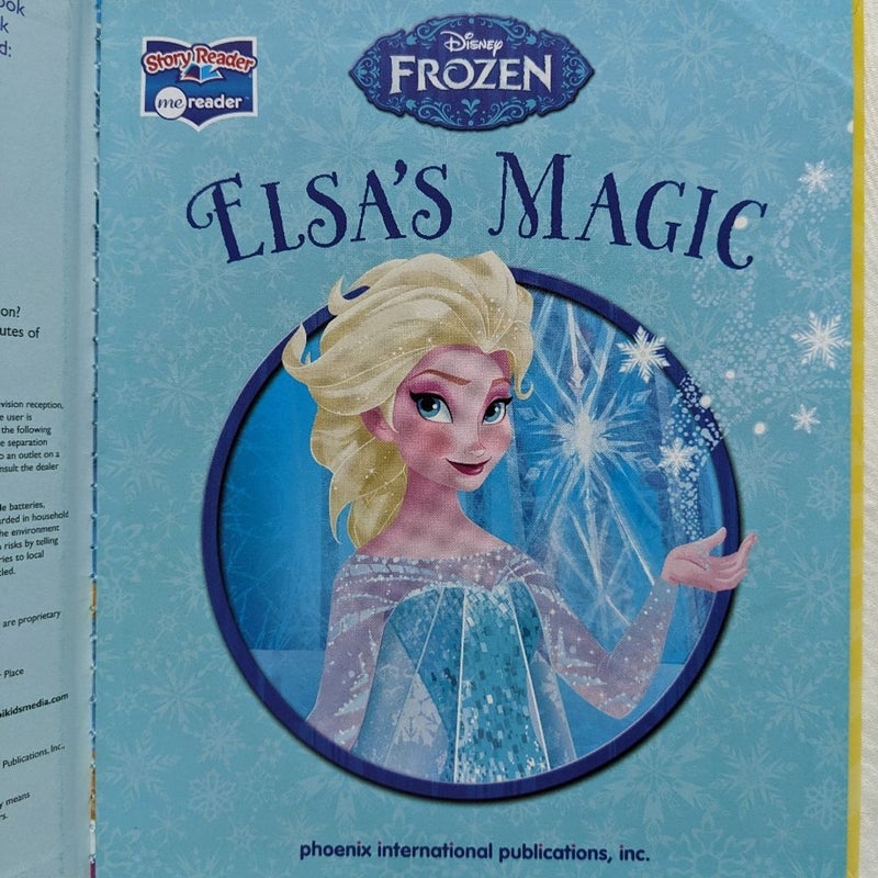 Disney Frozen Story Reader Me Reader 