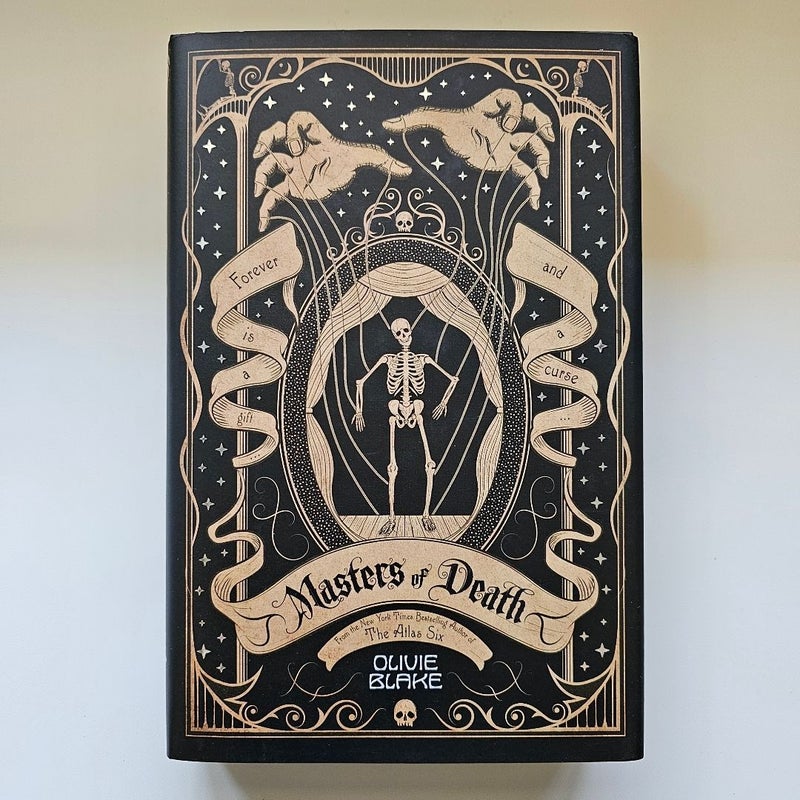 Masters of Death Owlcrate Exclusive Signed Edition