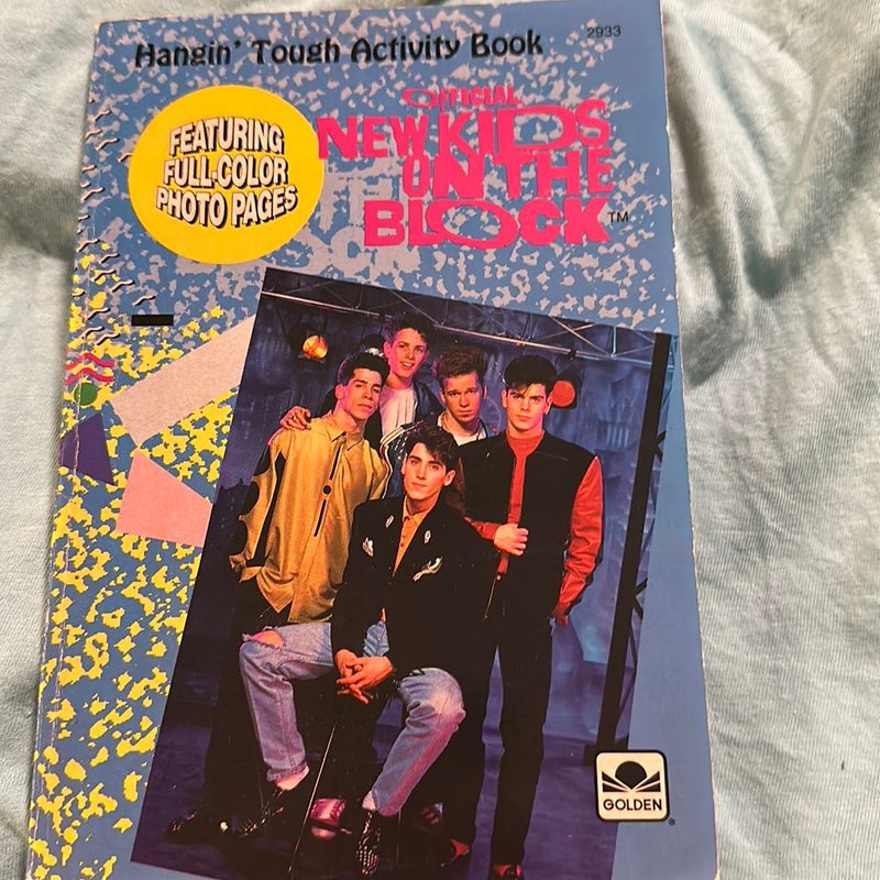 Official New Kids On The Block Hangin' Tough Activity Book