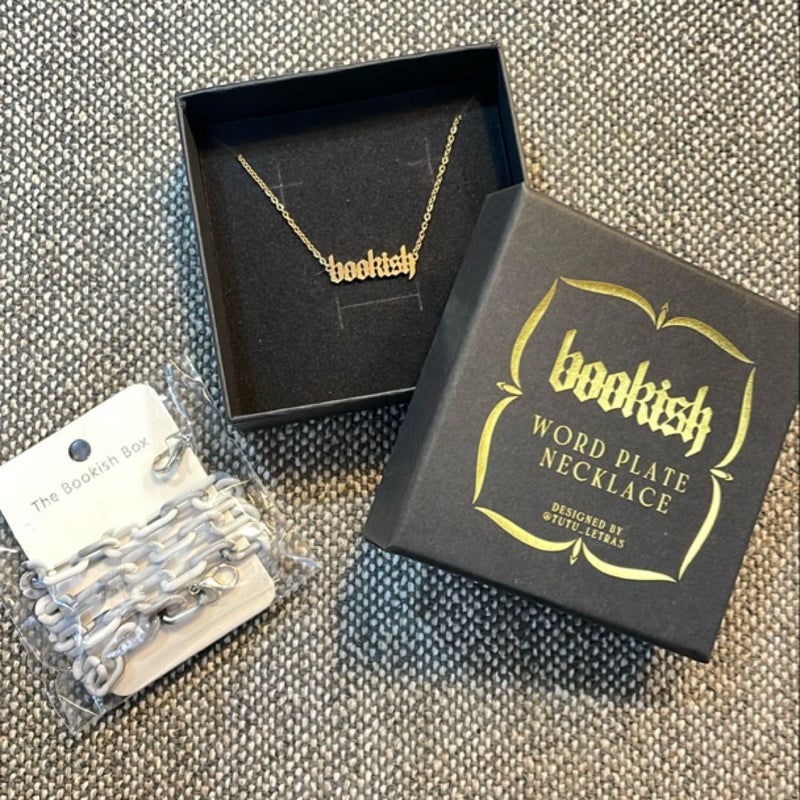 The Bookish Box merch bundle