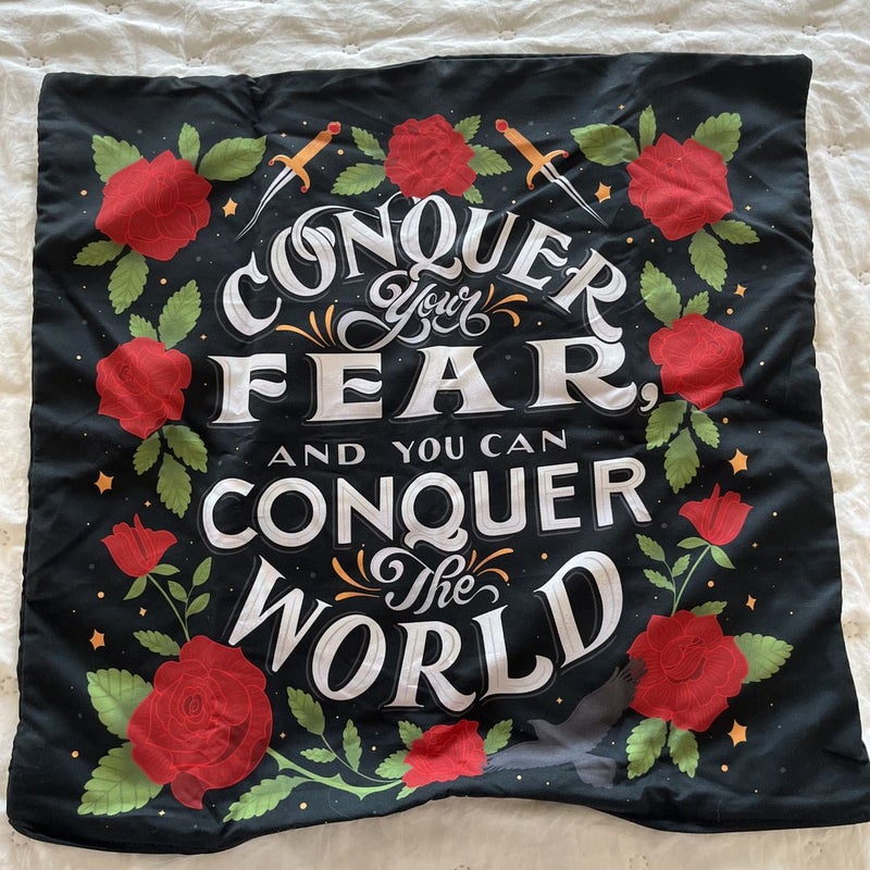 Owlcrate Nevernight Throw Pillow Case