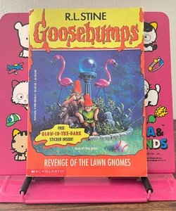 Revenge of the Lawn Gnomes (Goosebumps) FIRST EDITION