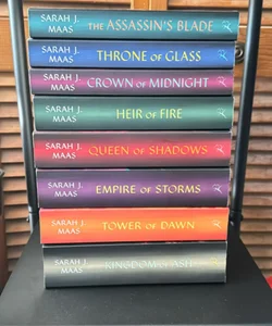throne of glass bookset 