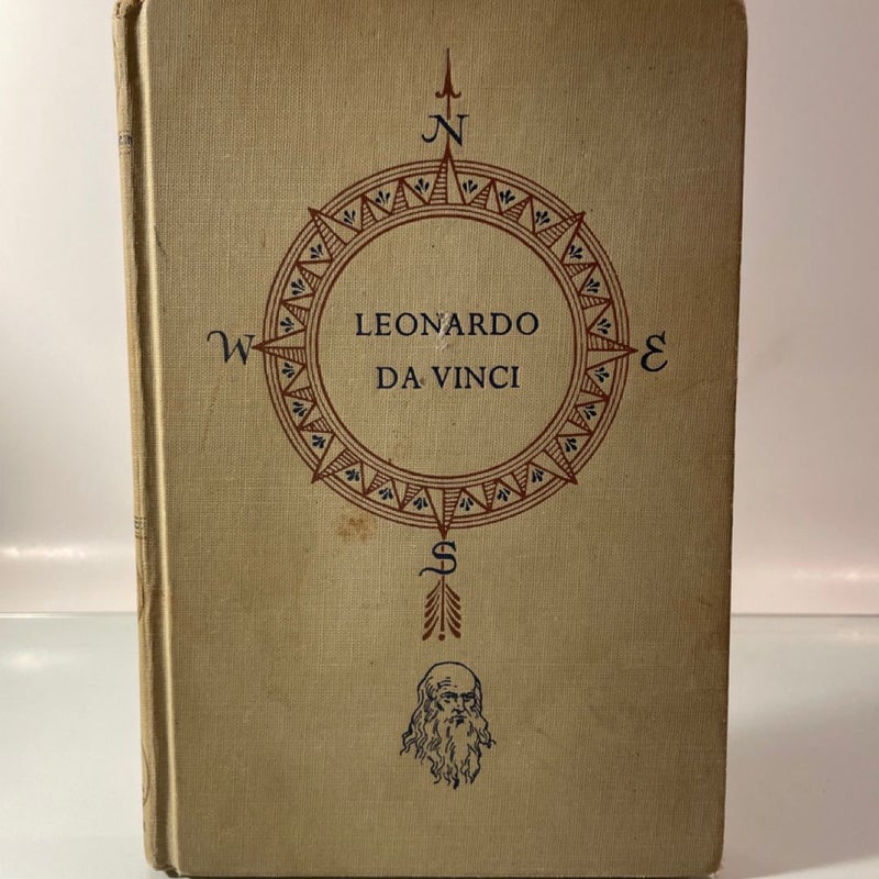 Leonardo Da Vinci by Emily Hahn Hardcover Landmark Random House 5th Printing