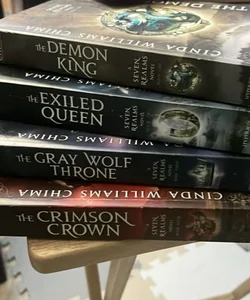 The Demon King, The Exiled Queen, The Gray Wolf Throne, The Crimson Crown