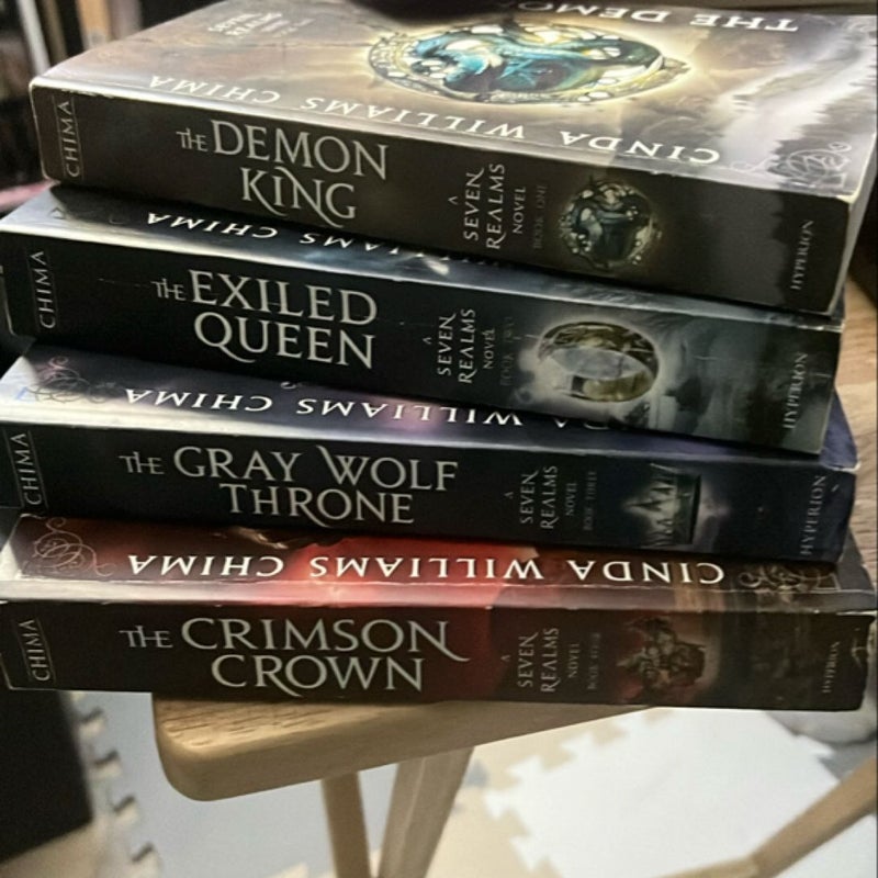 The Demon King, The Exiled Queen, The Gray Wolf Throne, The Crimson Crown