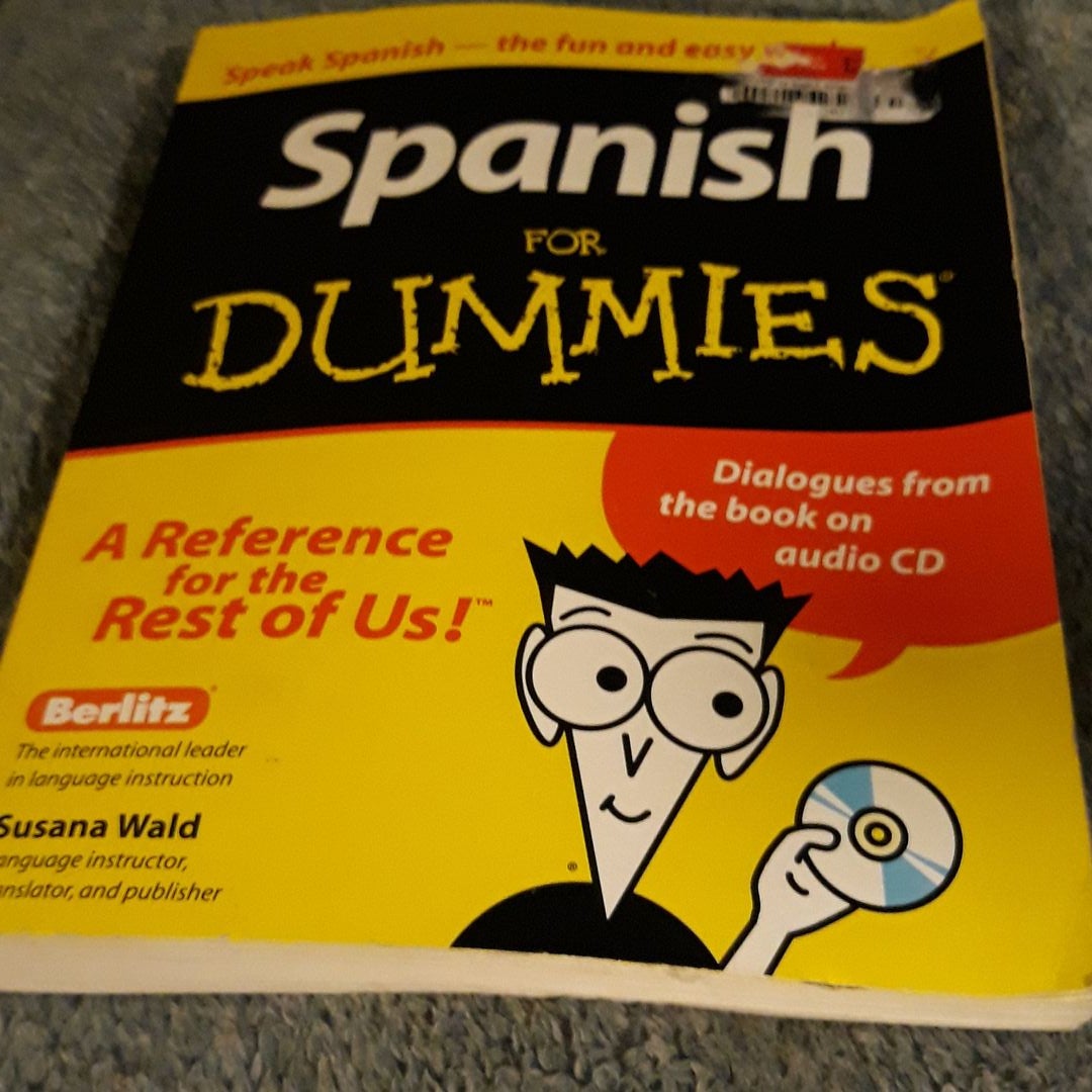 Spanish For Dummies By Susana Wald Paperback Pangobooks   059efc40 571d 475a A683 337d55fd6a17