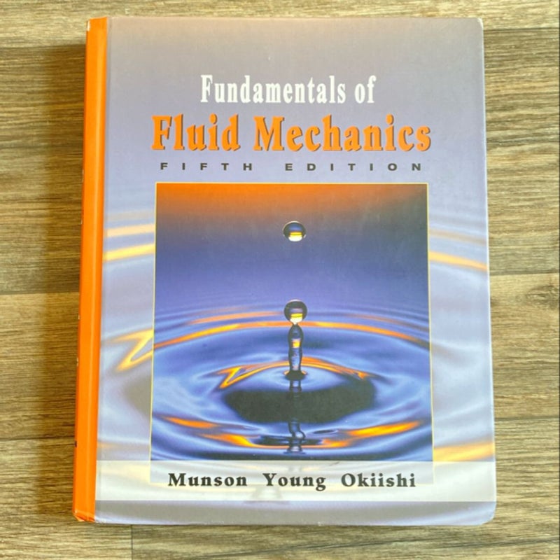 Fundamentals of Fluid Mechanics