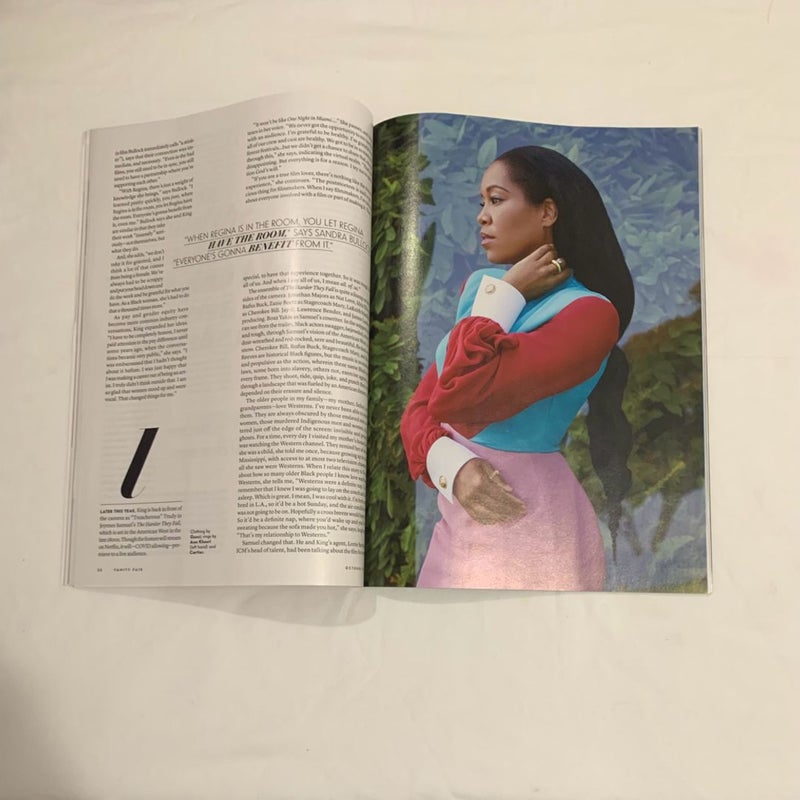 Vanity Fair “Regina King The Power & Glory” October 2021 Magazine 