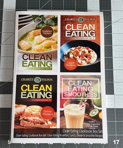 Clean Eating Cookbook Box Set: Clean Eating Breakfast, Lunch, Dinner and Smoothie Recipes